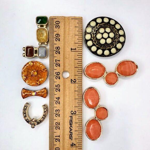 Vintage Stretch Bracelet Jewelry Making Supplies Set of 5 DIY Crafting - Picture 10 of 10